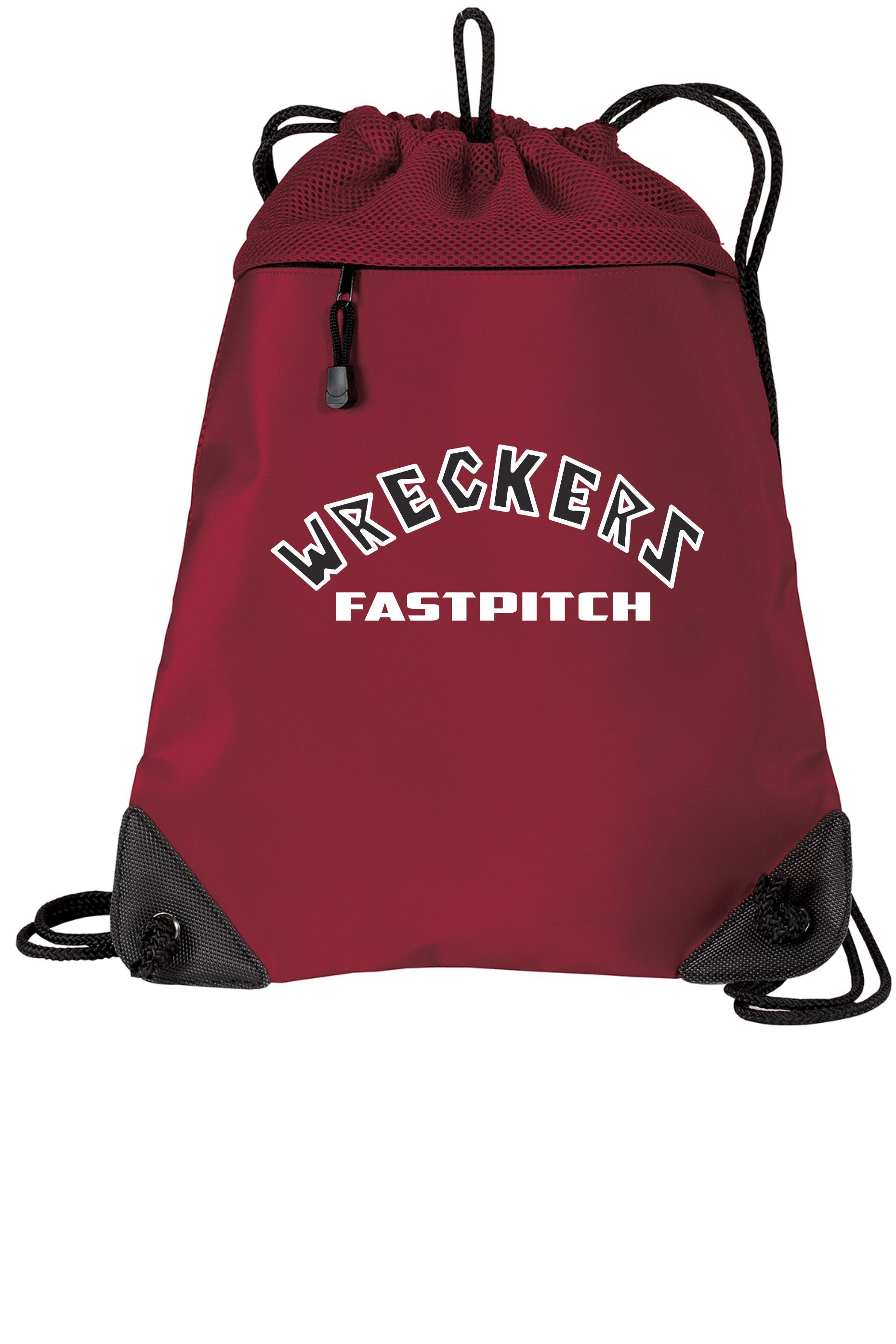 Cinch Pack With Mesh Trim american 